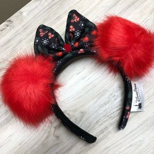 Christmas Minnie Mouse ears